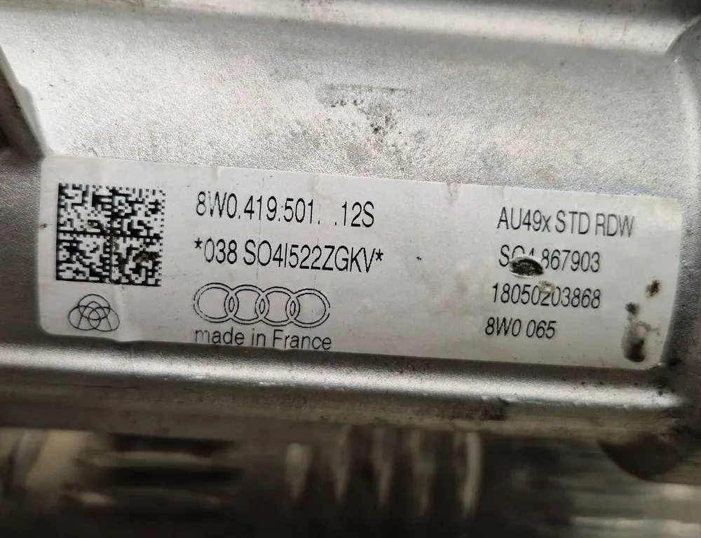 AUDI A4 allroad B9 (2016-2024) Рулевой механизм 038S04522ZGK,8W0419501 33502283