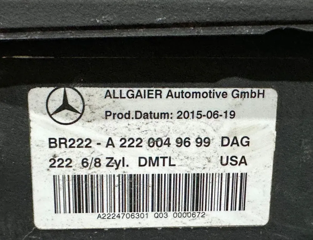 MERCEDES-BENZ S-Class W222/C217/A217 (2013-2020) Топливный бак A2220049699 34130726