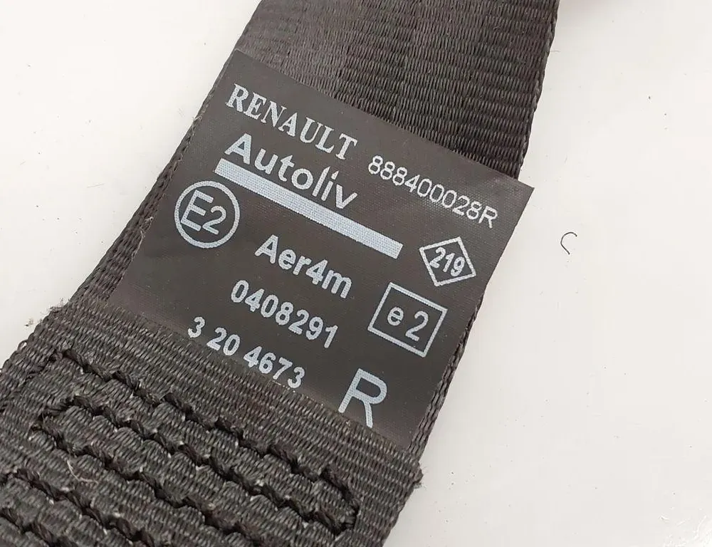 RENAULT Scenic 3 generation (2009-2015) Ремень безопасности задний правый 888400028R 33569383