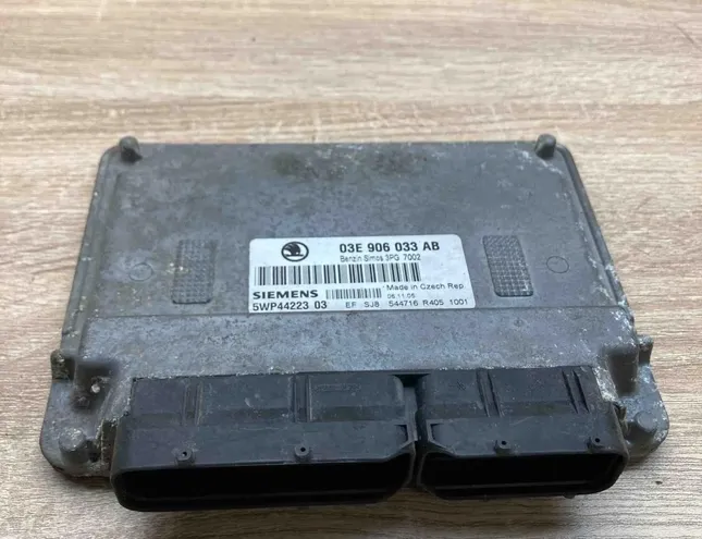 SKODA Fabia 1 generation  (2004-2007) Motora vadības bloks 03E906033AB,5WP44223 34409091