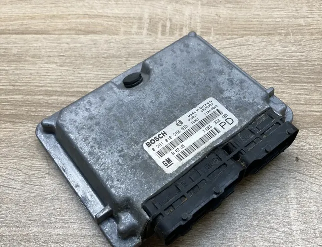 OPEL Zafira A (1999-2003) Motora vadības bloks 24417169,0281010268 34443221