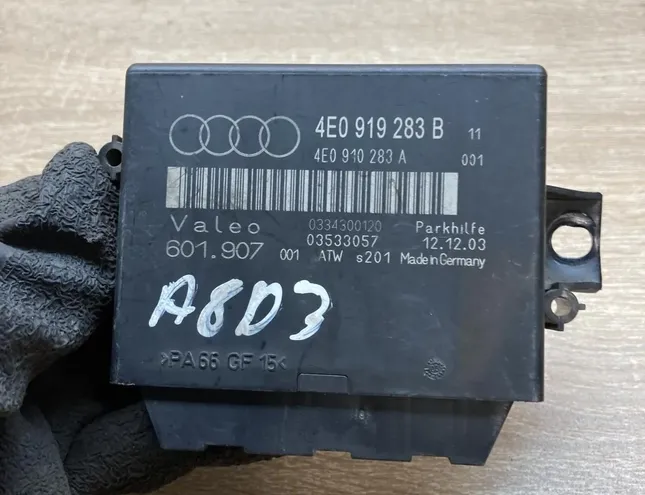 AUDI A8 D2/4D (1994-2002) Pārkingsensoru vadības bloks 4E0919283B,4E0910283A 34426554