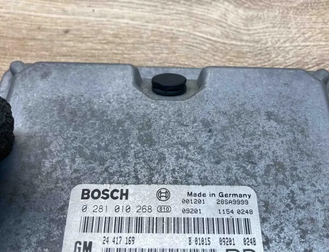 OPEL Zafira A (1999-2003) Motora vadības bloks 24417169,0281010268 34406298