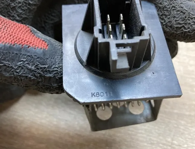 PEUGEOT 206 1 generation (1998-2009) Salona sildītāja rezistors 36057,K801M 34433253