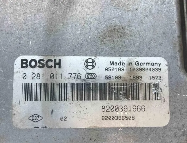 RENAULT Megane 1 generation (1995-2003) Motora vadības bloks 8200391966,0281011776 34384595