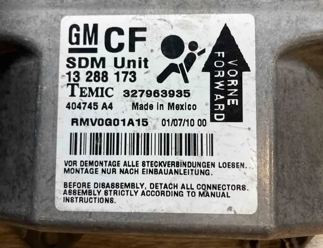 OPEL Zafira B (2005-2010) Drošības / signalizācijas vadības bloks 13288173 34349140