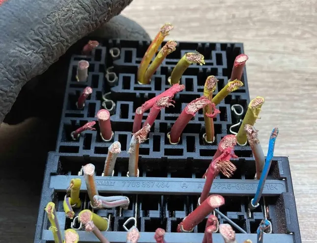 RENAULT Clio 2 generation (1998-2013) Drošinātāju kārba 7703397464,7703297597 34378564