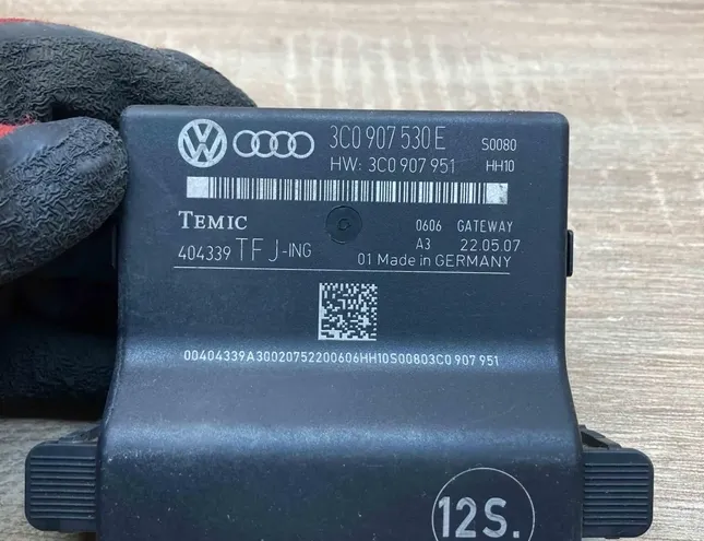 VOLKSWAGEN Passat B6 (2005-2010) Vārtejas vadības bloks 3C0907530E,3C0907951 34390904