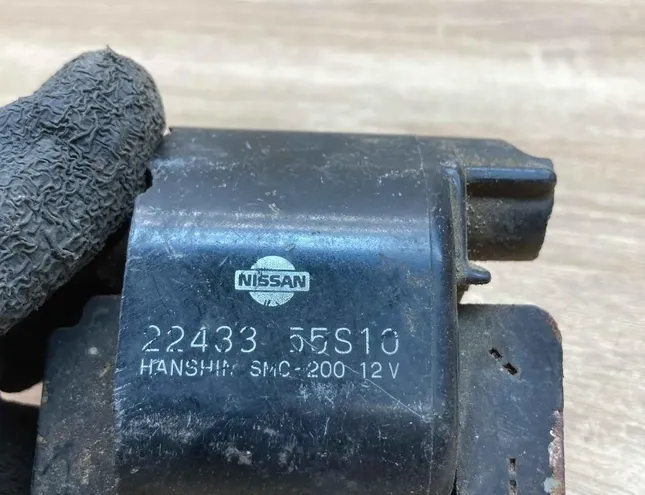 NISSAN Primera P10 (1990-1997) Augstsprieguma aizdedzes spoles komplekts 2243355S10 34383333