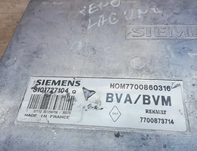 RENAULT Laguna 1 generation (1993-2001) Motora vadības bloks hom7700860316,s101727104Q 34419196