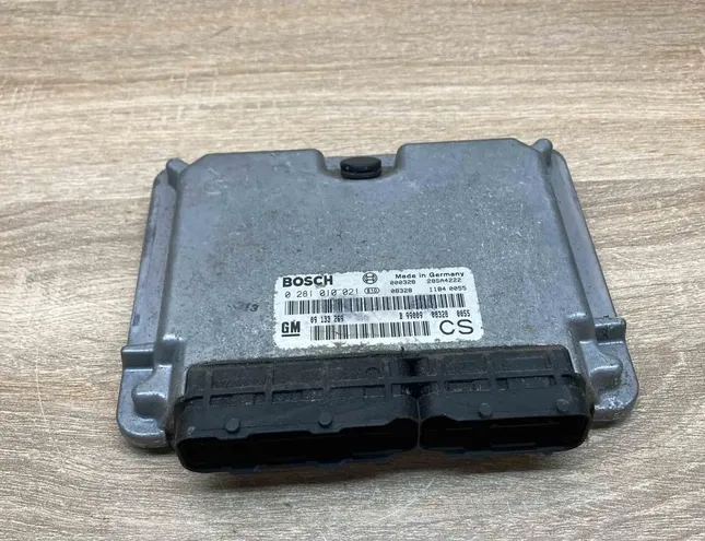 OPEL Zafira A (1999-2003) Motora vadības bloks 0281010021,09133269 34318839