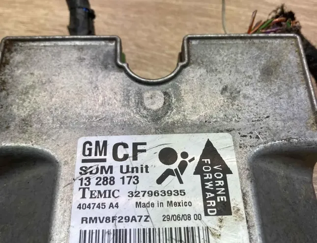 OPEL Zafira B (2005-2010) Drošības / signalizācijas vadības bloks 13288173,WithPlug 34381827