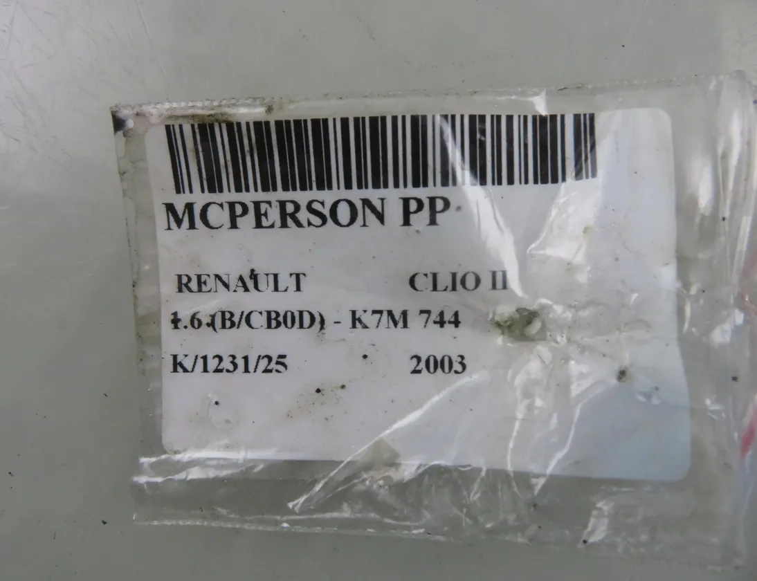 RENAULT Clio 2 generation (1998-2013) Амортизатор передний правый 33105136