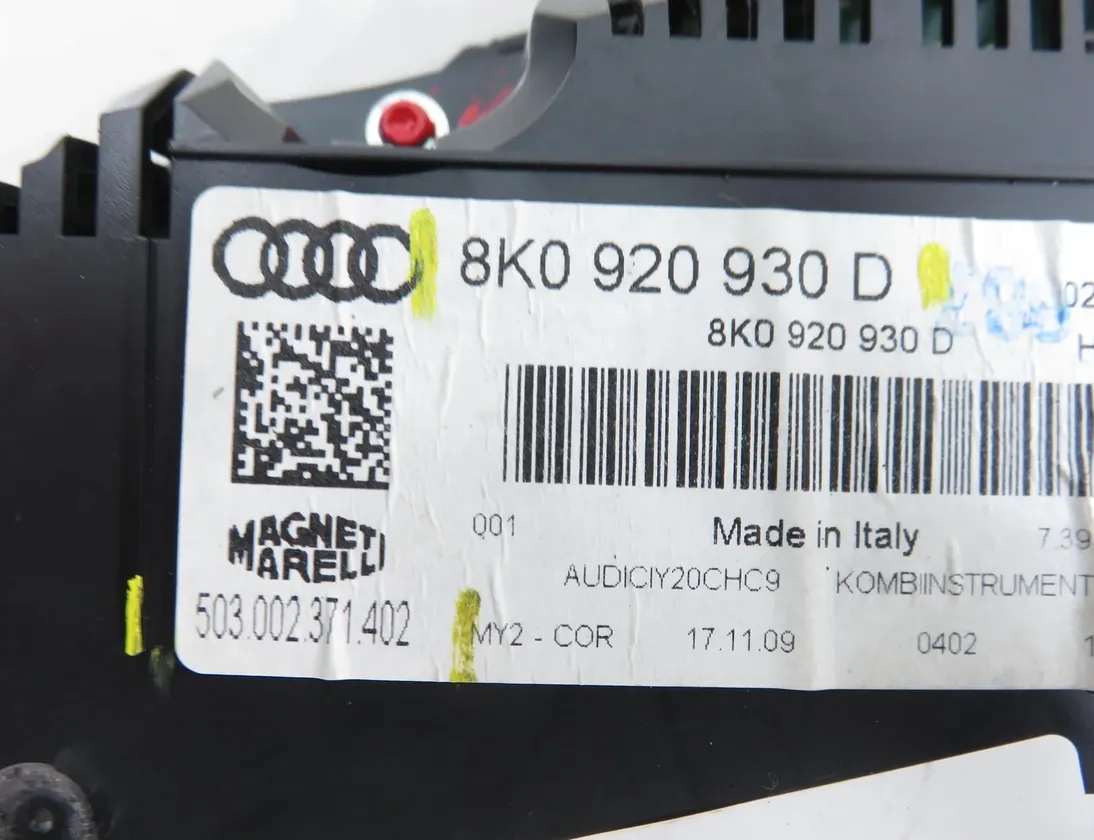 AUDI A4 B8/8K (2011-2016) Speedometer 8K0920930D,503002371402 33527592
