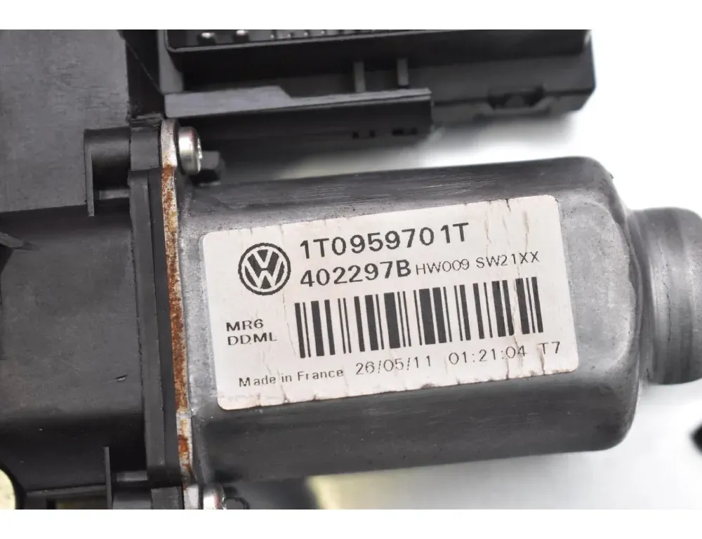 SKODA Octavia 2 generation (2004-2013) Front Left Door Window Regulator 5K0959792 33181188