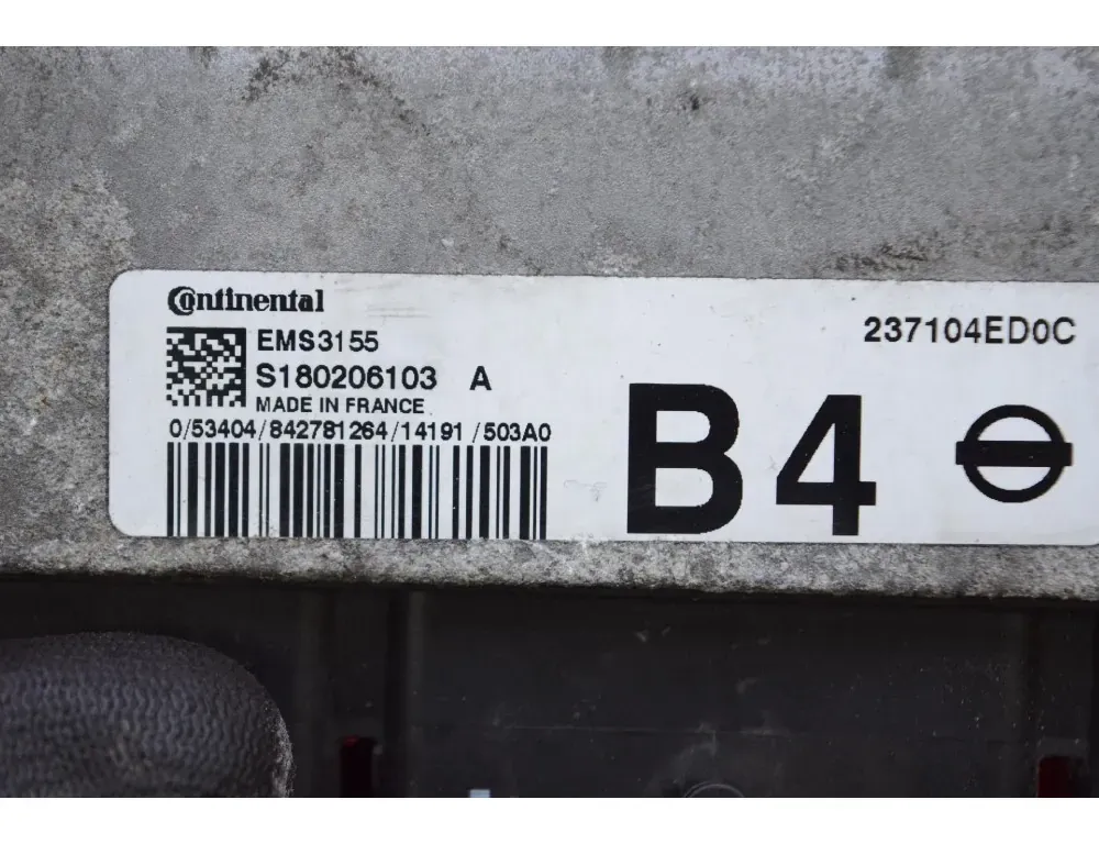 NISSAN Pulsar C13 (2014-2018) Engine Control Unit ECU 237104ED0C 34389025