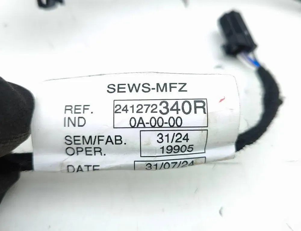 RENAULT Captur 2 generation (2019-2023) Rear Left Door Wiring 241272340R 33492262
