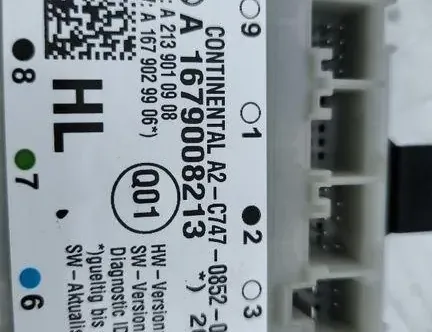 MERCEDES-BENZ GLE W167 (2019-2024) Aizmugurējo kreiso durvju vadības bloks A1679029906,A2139010908 33545471