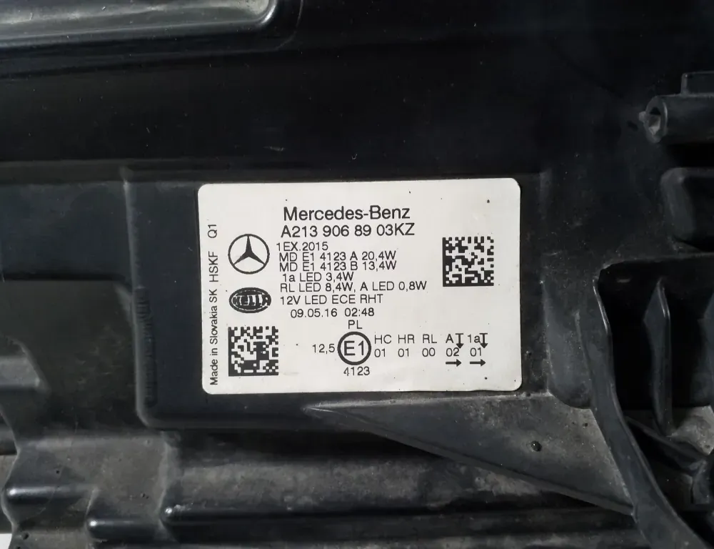 MERCEDES-BENZ E-Class W213/S213/C238/A238 (2016-2024) Фара передняя правая A2139068903 33607343