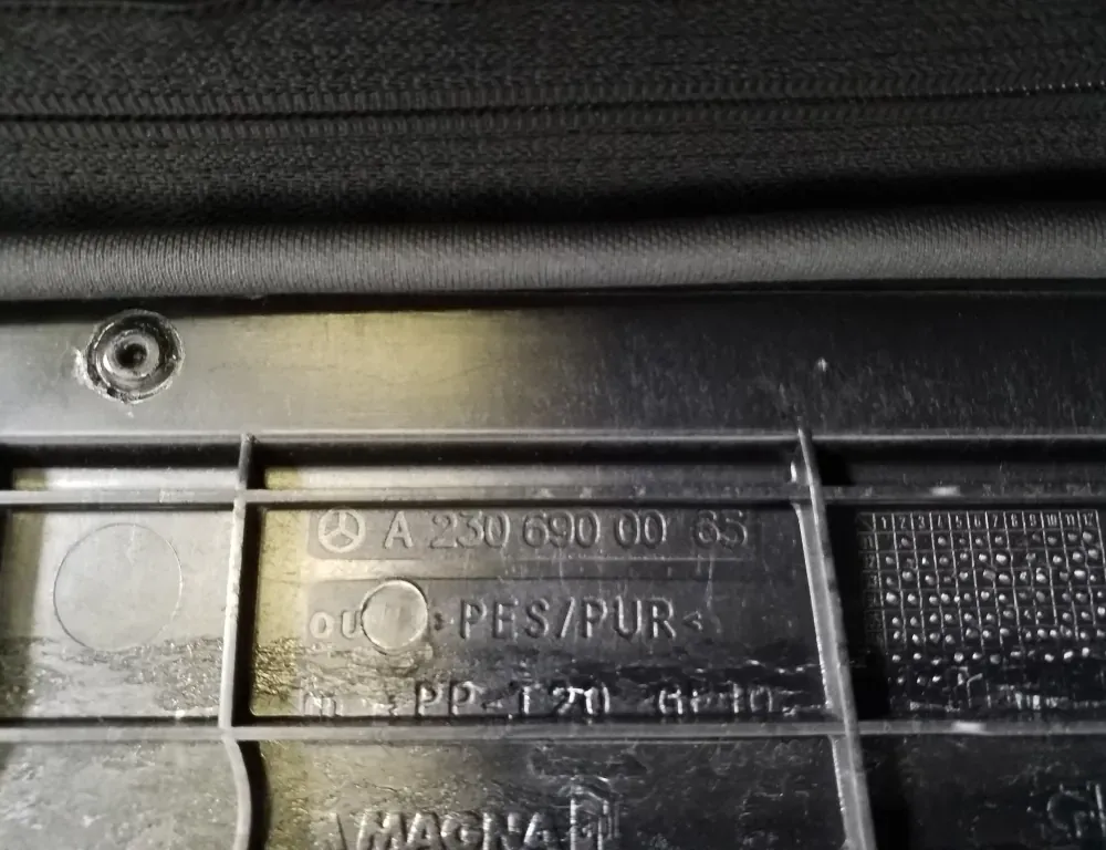 MERCEDES-BENZ SL-Class R230 (2001-2011) Rear Parcel Shelf A2306900065 33724998