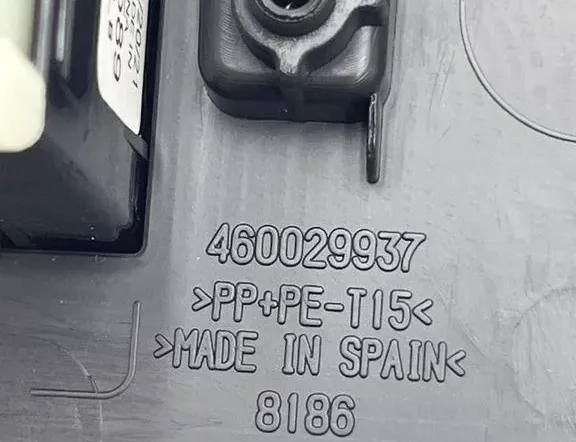 OPEL Crossland X 1 generation (2017-2023) Other Interior Parts 460029937 33270066