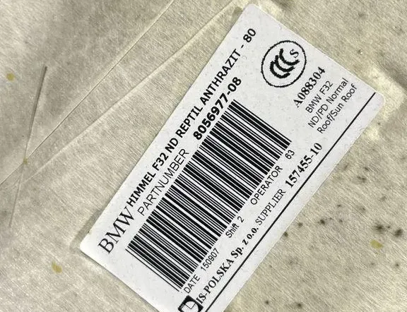 BMW 4 Series F32/F33/F36 (2013-2020) Черная крыша 8056977 33488473