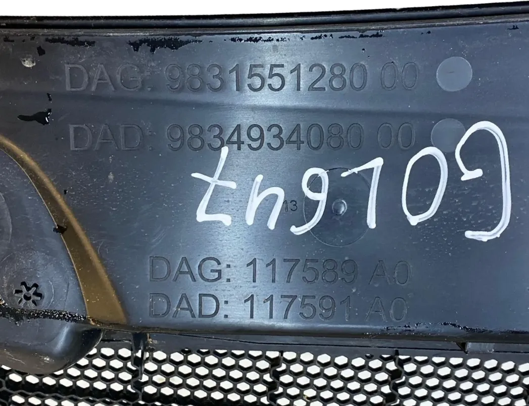 PEUGEOT 308 3 generation (2021-2023) Priekšējā stikla tīrītāja apdare / plastmasa 9831551280 30133547