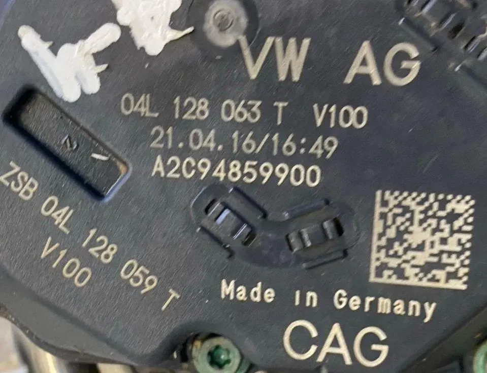 AUDI A6 C7/4G (2010-2020) Дроссельная заслонка 04L128063T 31331079