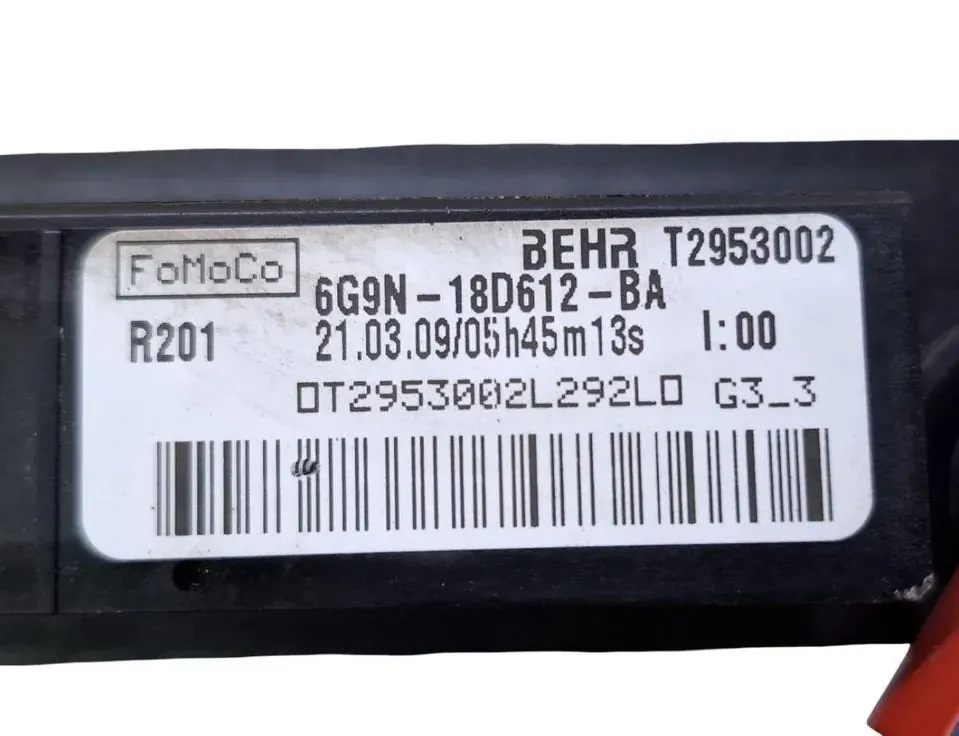 VOLVO XC70 2 generation (2000-2007) Elektriskais salona (pečkas) radiators 6G9N18D612BA 33512093