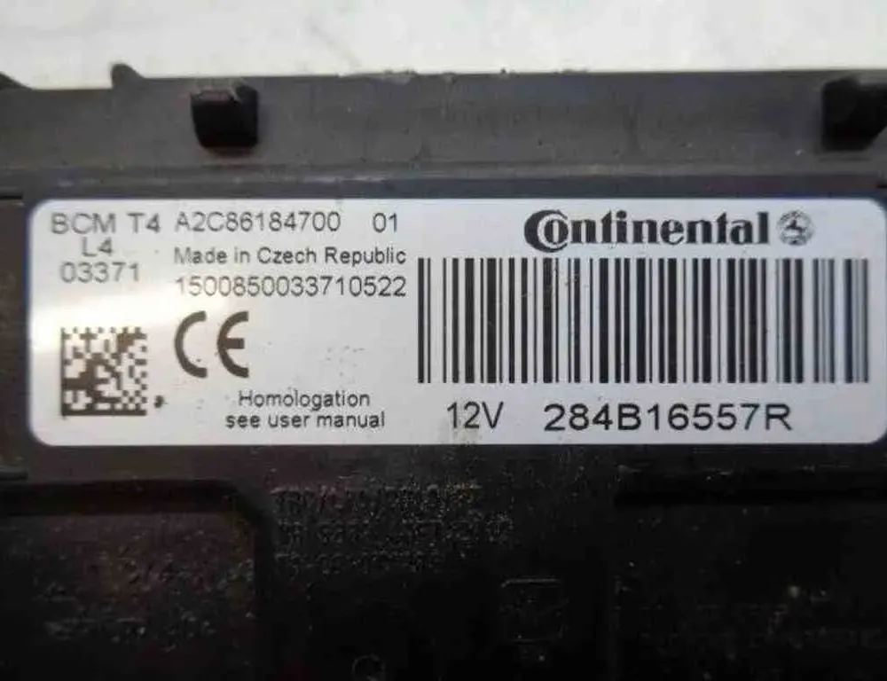 RENAULT Clio 3 generation (2005-2012) Citau veidu vadības bloki 284B16557R 32485072