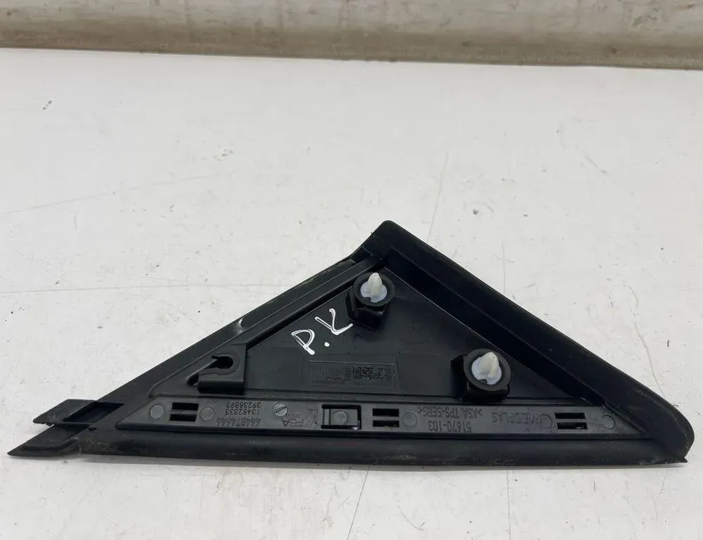 OPEL Crossland X 1 generation (2017-2023) Priekšējo kreiso durvju spoguļa rāmis 464874646 33492614