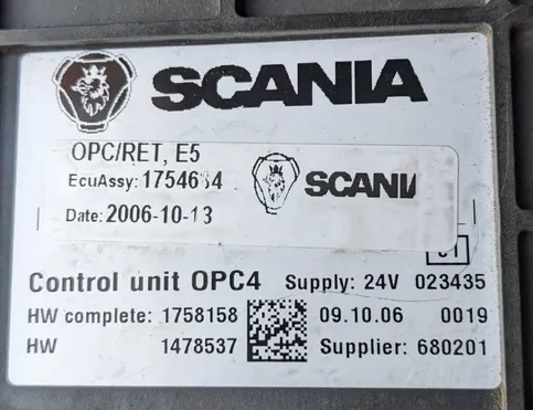 SCANIA P,G,R,T - series (2003-present) Gearbox control unit 1478537 29790531