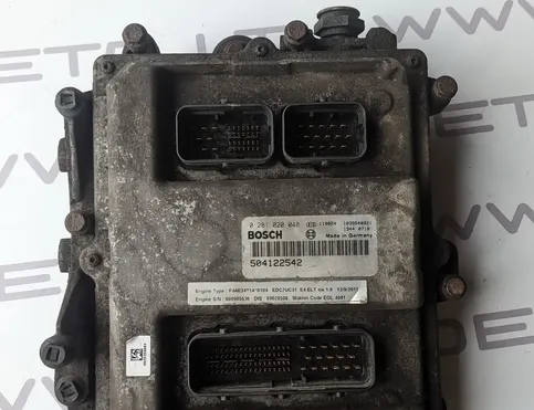 IVECO EuroCargo I-III (1991-2015) Dzinēja vadības bloks ECU 0281020048,F4AE348iA,EDC7uc31,504097239,504122542 31228671