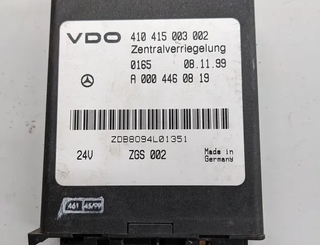 MERCEDES-BENZ ATEGO (1998-2004) Centrālās atslēgas / bloķēšanas vadības bloks 0004460819,A0004460819,410415003002,Ip0143 33929613
