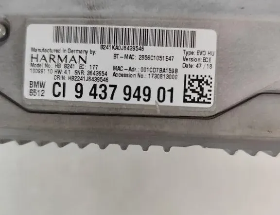 BMW 3 Series F30/F31 (2011-2020) Автомагнитола с навигацией 9437949 33231309