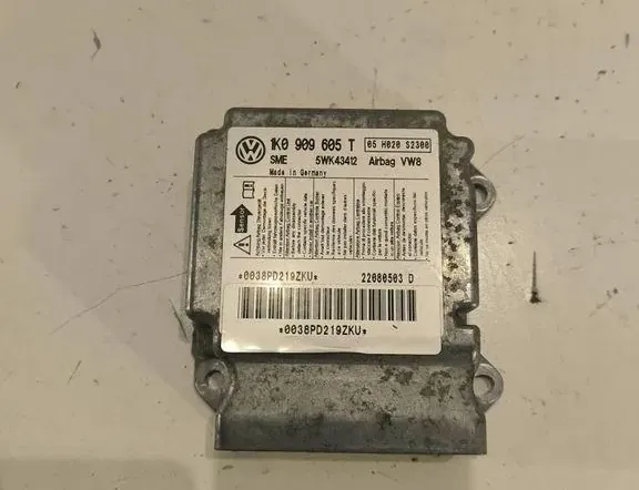 VOLKSWAGEN Golf 5 generation (2003-2009) SRS vadības bloks 1K0909605T 33199859