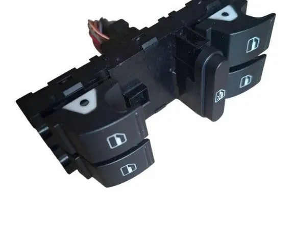 VOLKSWAGEN Passat B6 (2005-2010) Priekšējo kreiso durvju logu pacēlāja slēdži 1K4959857B 33248073