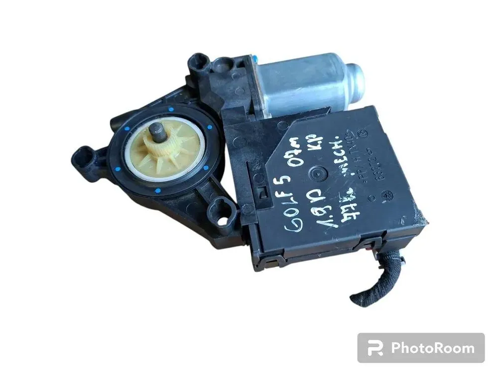 VOLKSWAGEN Golf 5 generation (2003-2009) Priekšējo kreiso durvju logu pacēlāja motorīts 1K0959793J 33250470