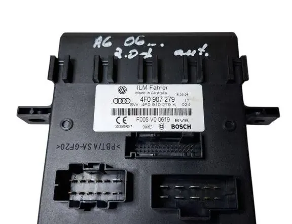 AUDI A6 C6/4F (2004-2011) Comfort Control Unit 4F0907279 33404060
