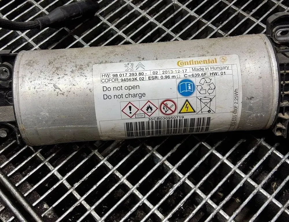 CITROËN Berlingo 2 generation (2008-2023) Other Control Units 9801739380 33401832