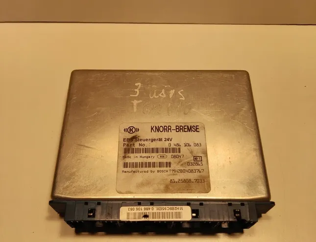 MAN TGX (2007-present) EBS7 ECU vadības bloks 81258087033 21761650