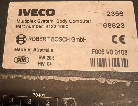 IVECO Stralis (2002-present) Другая деталь 41221000 31592412