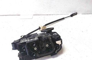 VOLKSWAGEN Golf 6 generation (2008-2015) Замок двери передний правый 5K1837016B 31990557