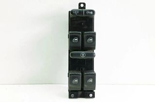 VOLKSWAGEN Passat B5 (1996-2005) Aizmugurējo kreiso durvju loga pacēlāja slēdži 1J4959857 31399003