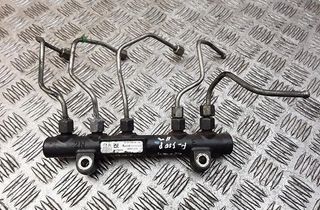 FIAT Ducato 3 generation (2006-2024) Left Side Fuel Rail 9684753080 31408963