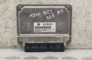 VOLKSWAGEN Fox 2 generation (2003-2009) Блок управления двигателем 03D906033H 31446279