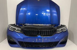 BMW 3 Series G20/G21/G28 (2018-2024) Комплект передних частей 8494446,8494443,8494440,8099896,8069372,8069371,8075601,8075602,8069367,5A35891,5A22C60,5A22C65,7422219,8079669,8072767,8072086,8496158,5A1DB47,8666811,8666748,8666838,8666840,8666839,8666819 32835776