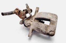 VOLKSWAGEN Touran 1 generation (2003-2015) Rear Left Brake Caliper 31067551