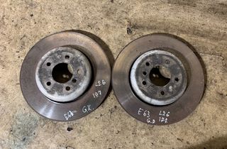 BMW 6 Series E63/E64 (2003-2010) Aizmugurējo bremžu disku komplekts 33009936