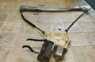 PEUGEOT 407 1 generation (2004-2010) Priekšējo kreiso durvju logu pacēlājs 9663036680,1137328401 21057477